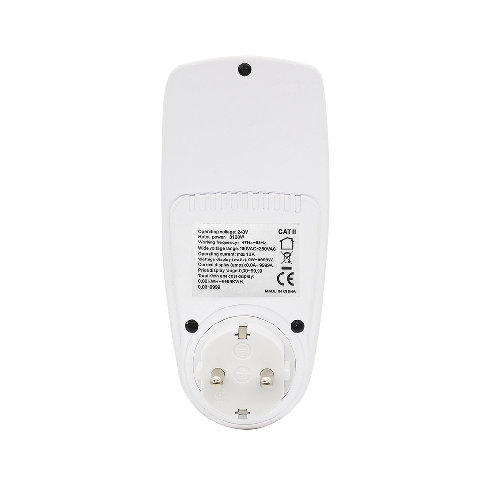 EUPlugDigitalPowerMeterSocket230V16AEnergyConsumptionElectricityMeteringMonitor-1978990-4