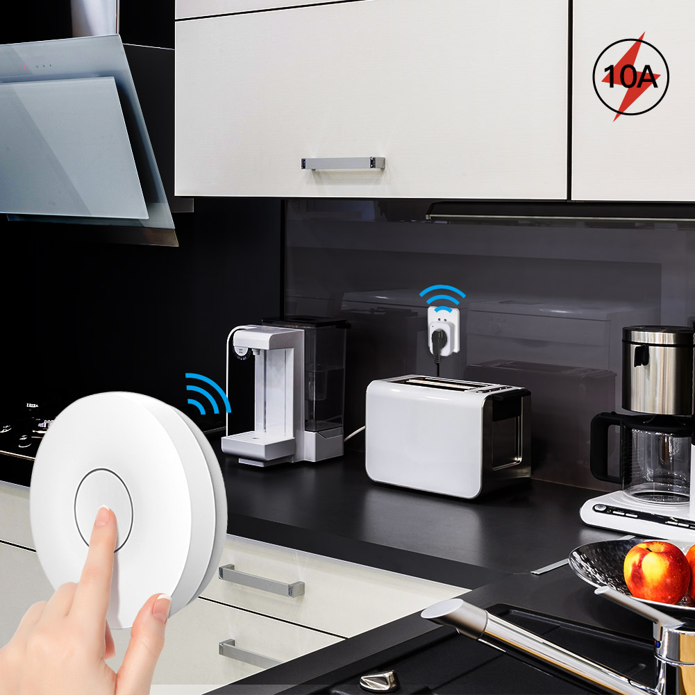 MoesHouseWirelessSocketSelf-poweredAirSwitchFoodResiduesGarbageDisposalAppliancesFanTV10ARemoteContr-1835972-12
