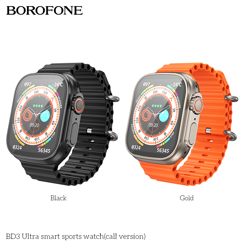 BOROFONEBD3Ultra196inchHDScreenbluetoothCallHeartRateSleepMonitorIP67WaterproofMulti-sportModesSmart-1980612-1