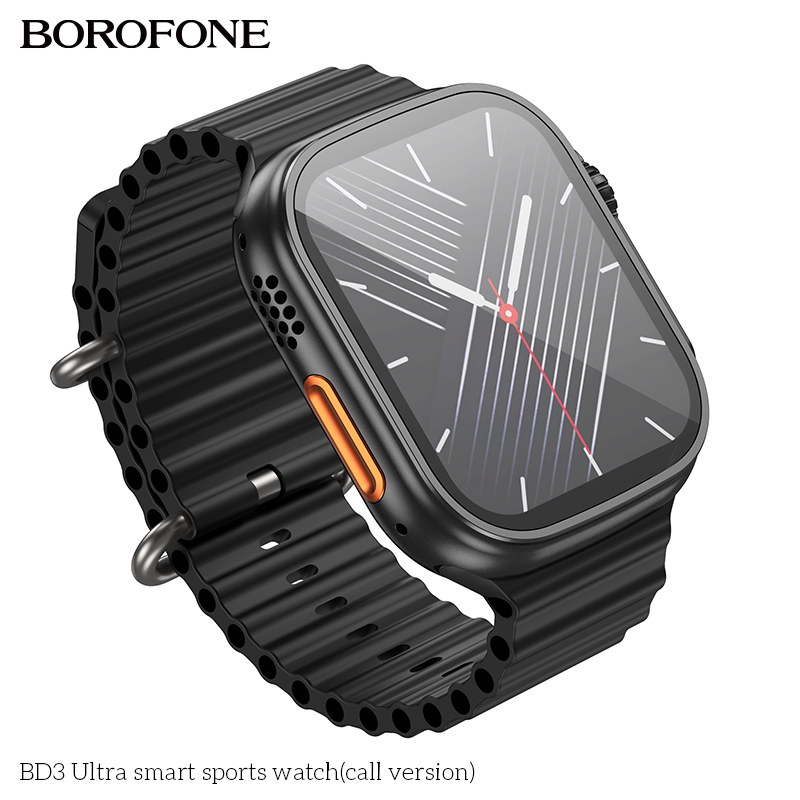 BOROFONEBD3Ultra196inchHDScreenbluetoothCallHeartRateSleepMonitorIP67WaterproofMulti-sportModesSmart-1980612-2