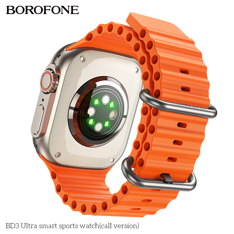 BOROFONEBD3Ultra196inchHDScreenbluetoothCallHeartRateSleepMonitorIP67WaterproofMulti-sportModesSmart-1980612-3