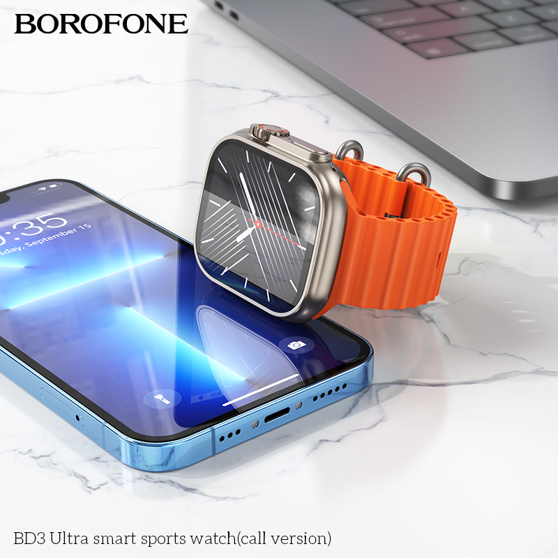 BOROFONEBD3Ultra196inchHDScreenbluetoothCallHeartRateSleepMonitorIP67WaterproofMulti-sportModesSmart-1980612-6