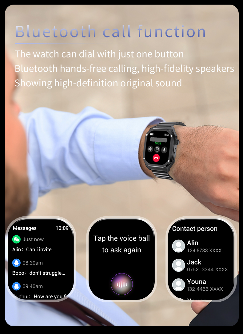 HD40196inchHDAMOLEDDisplaybluetoothCallHeartRateBloodPressureSpO2MonitorSleepMonitoringNFCFunctionMu-2000603-15